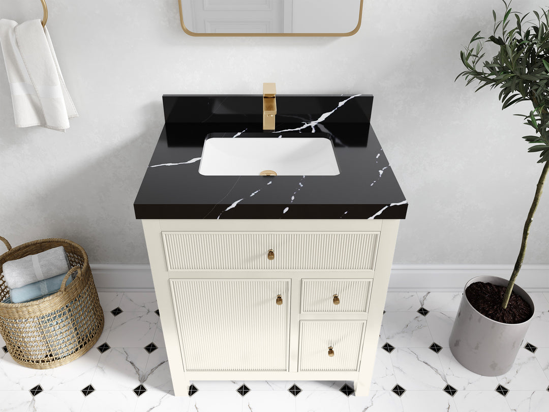 SONOMA_30_ALABASTER_CALACATTA-BLACK_TOP-VIEW