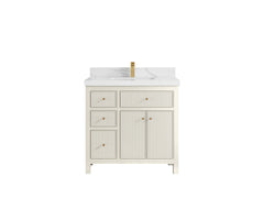 Sonoma 36 in. W x 22 in. D with Center Sink Bathroom Vanity - photo 1