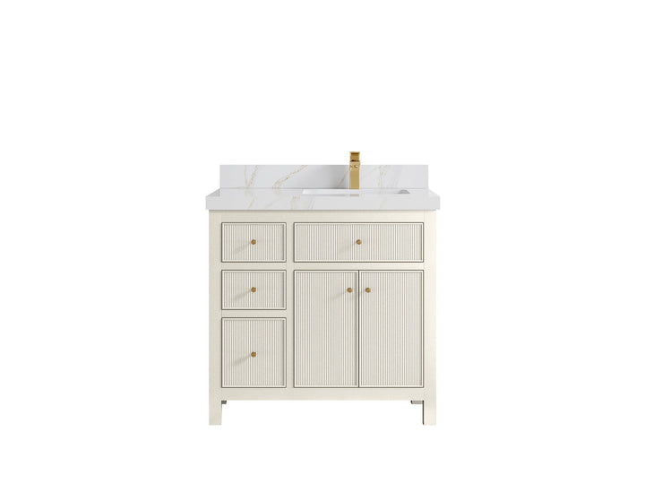 Sonoma 36 in. W x 22 in. D Right Offset Sink Bathroom Vanity - photo 16