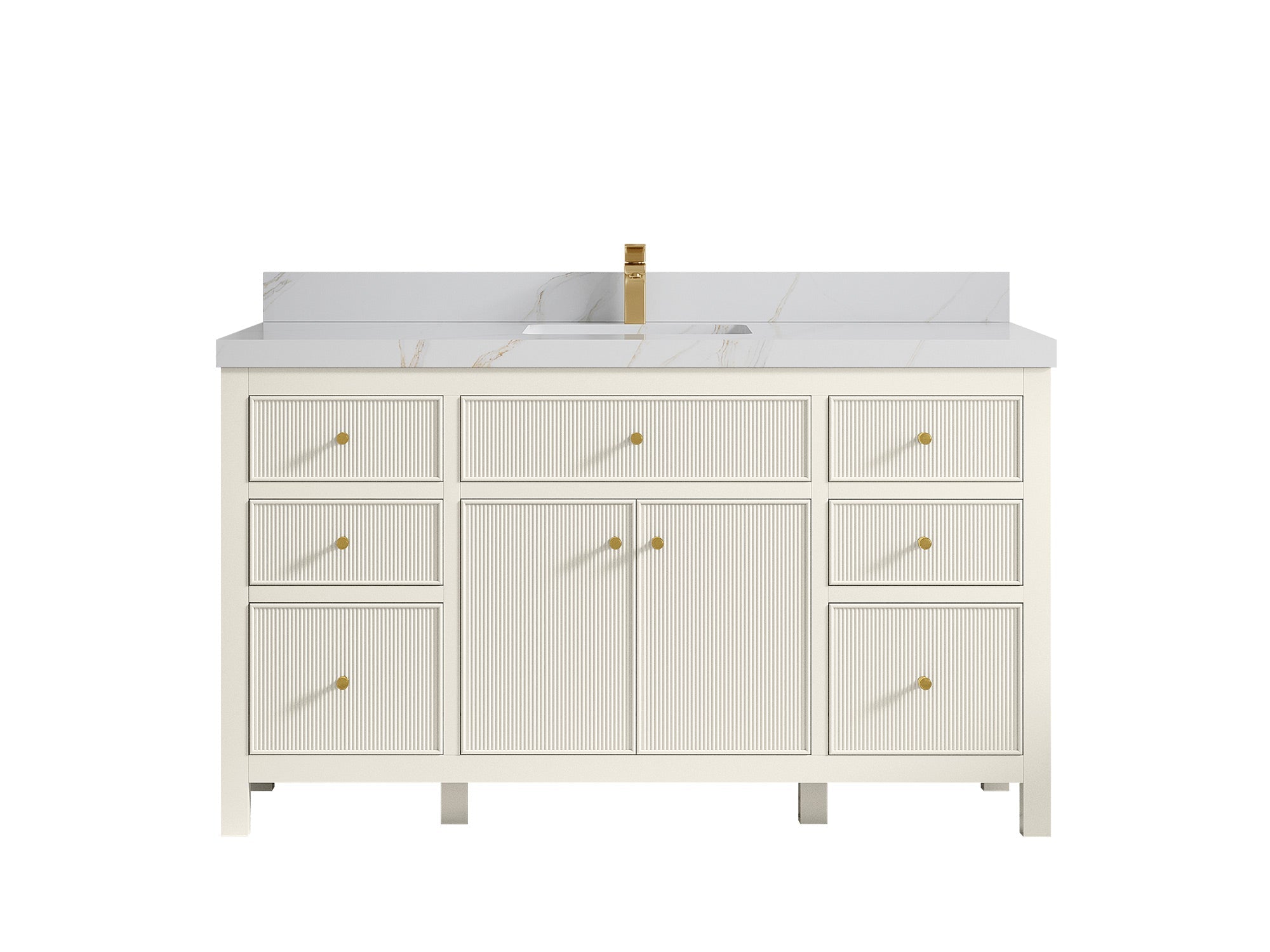 Sonoma 60 in. W x 22 in. D Single Sink Bathroom Vanity