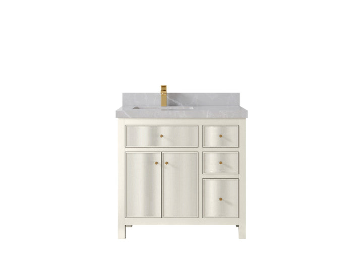Sonoma 36 in. W x 22 in. D Left Offset Sink Bathroom Vanity - photo 30