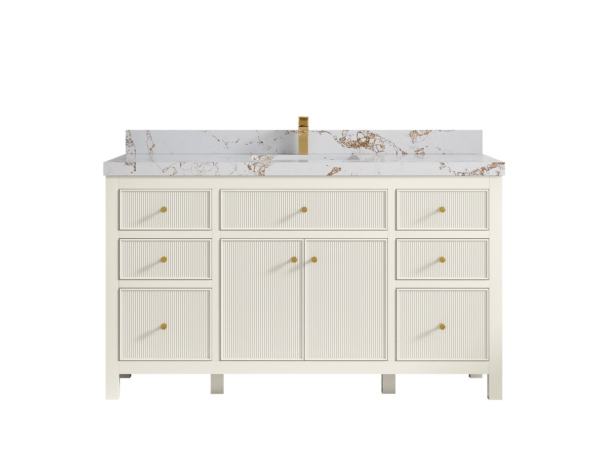 Sonoma 60 in. W x 22 in. D Single Sink Bathroom Vanity
