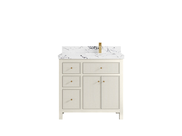 Sonoma 36 in. W x 22 in. D Right Offset Sink Bathroom Vanity - photo 38