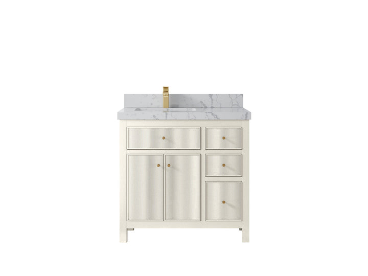 Sonoma 36 in. W x 22 in. D Left Offset Sink Bathroom Vanity - photo 40
