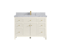 Sonoma 48 in W x 22 in D Free Standing Reeded Single Sink Bathroom Vanity - photo 41