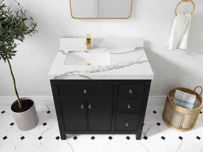 Sonoma 36 in. W x 22 in. D Left Offset Sink Bathroom Vanity