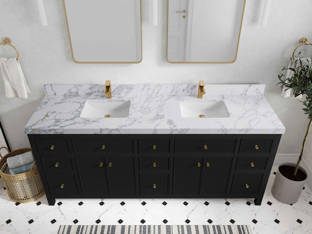 Sonoma 80 in. W x 22 in. D Double Sink Bathroom Vanity