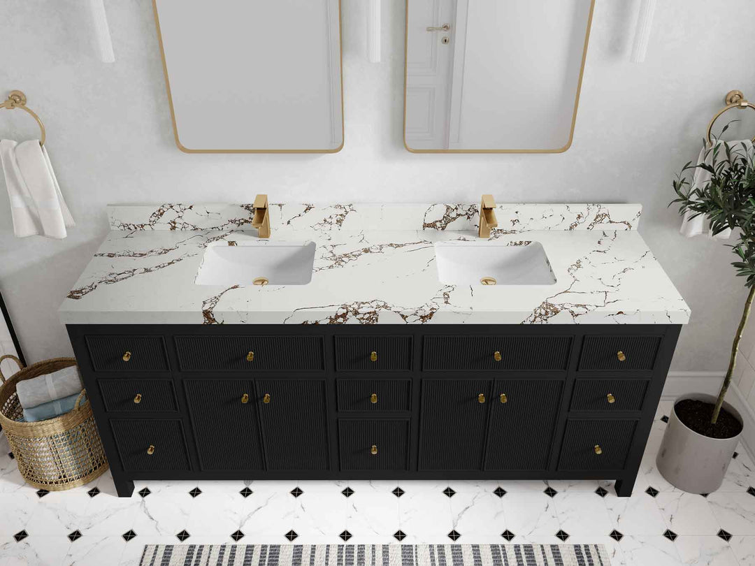 Sonoma 80 in. W x 22 in. D Double Sink Bathroom Vanity