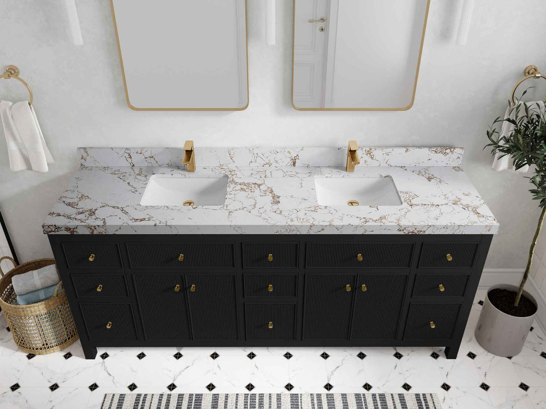 Sonoma 80 in. W x 22 in. D Double Sink Bathroom Vanity