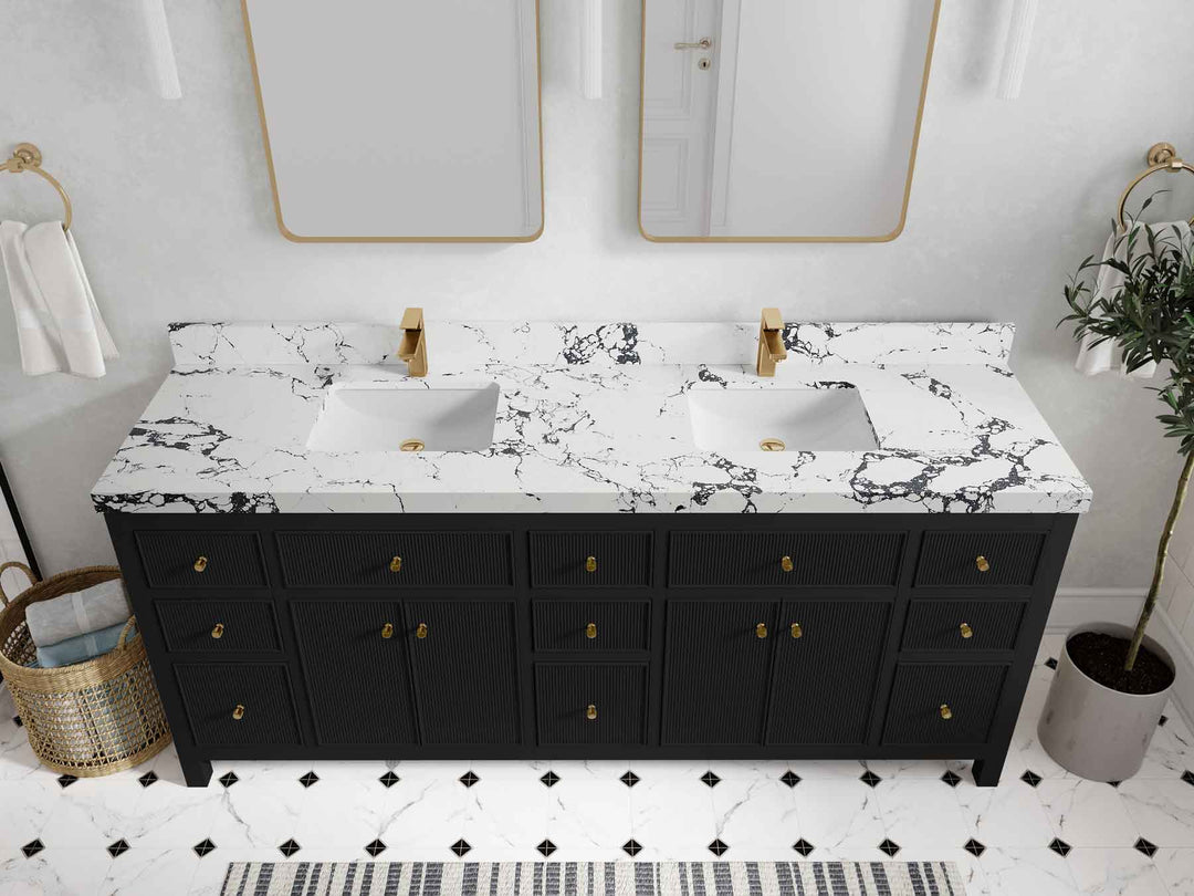 Sonoma 80 in. W x 22 in. D Double Sink Bathroom Vanity