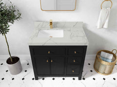 Sonoma 36 in. W x 22 in. D Left Offset Sink Bathroom Vanity - photo 43