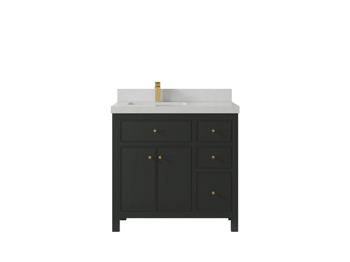 Sonoma 36 in. W x 22 in. D Left Offset Sink Bathroom Vanity