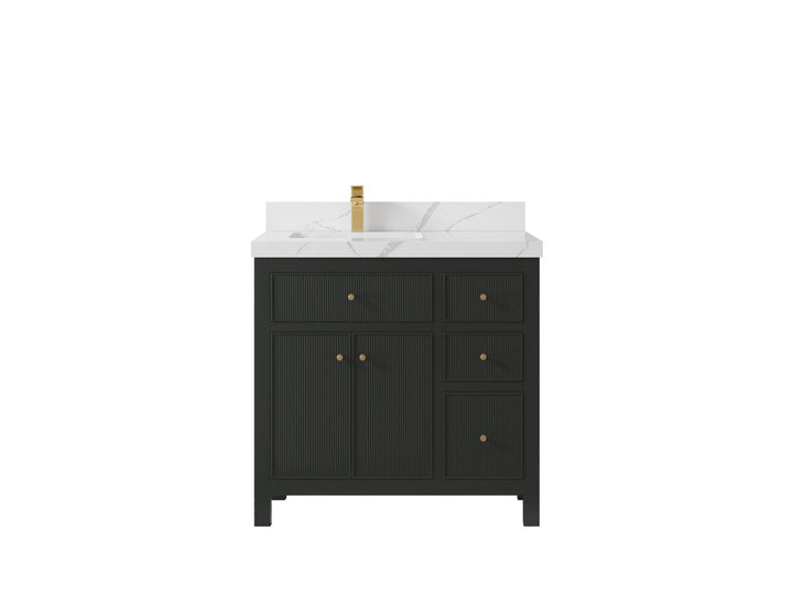 Sonoma 36 in. W x 22 in. D Left Offset Sink Bathroom Vanity - photo 9