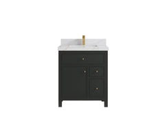 Sonoma 30 in W x 22 in D Reeded Free Standing Single Sink Bathroom Vanity - photo 11