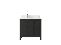 Sonoma 36 in. W x 22 in. D Left Offset Sink Bathroom Vanity - photo 32