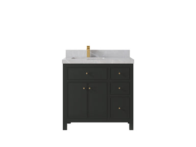 Sonoma 36 in. W x 22 in. D Left Offset Sink Bathroom Vanity