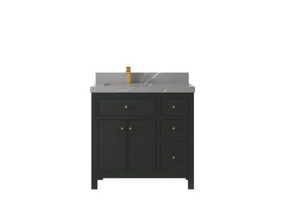 Sonoma 36 in. W x 22 in. D Left Offset Sink Bathroom Vanity