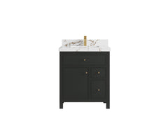 Sonoma 30 in W x 22 in D Reeded Free Standing Single Sink Bathroom Vanity - photo 20