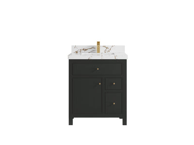 Sonoma 30 in W x 22 in D Reeded Free Standing Single Sink Bathroom Vanity