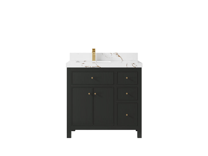 Sonoma 36 in. W x 22 in. D Left Offset Sink Bathroom Vanity - photo 40