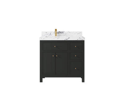 Sonoma 36 in. W x 22 in. D Left Offset Sink Bathroom Vanity