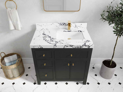 Sonoma 36 in. W x 22 in. D Right Offset Sink Bathroom Vanity