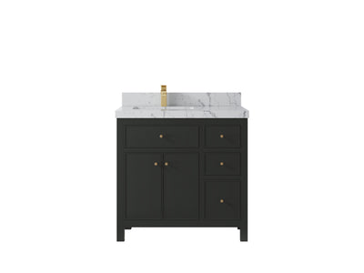 Sonoma 36 in. W x 22 in. D Left Offset Sink Bathroom Vanity