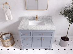 Sonoma 36 in. W x 22 in. D with Center Sink Bathroom Vanity - photo 12