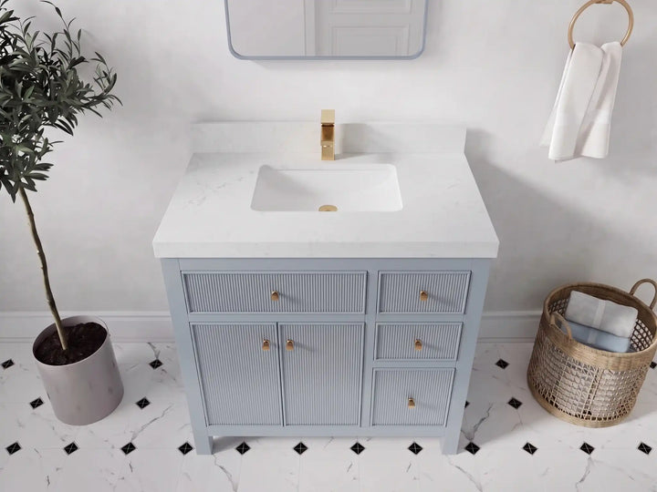 Sonoma 36 in. W x 22 in. D Center Sink Bathroom Vanity - photo 13