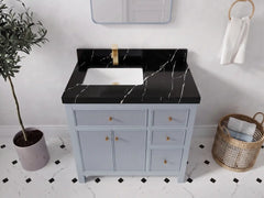 Sonoma 36 in. W x 22 in. D Left Offset Sink Bathroom Vanity - photo 6