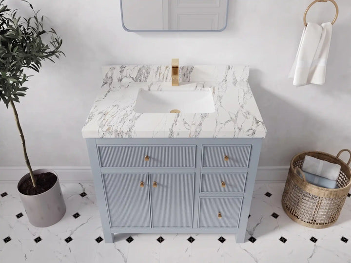 Sonoma 36 in. W x 22 in. D Center Sink Bathroom Vanity - photo 10