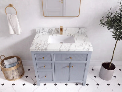 Sonoma 36 in. W x 22 in. D with Center Sink Bathroom Vanity