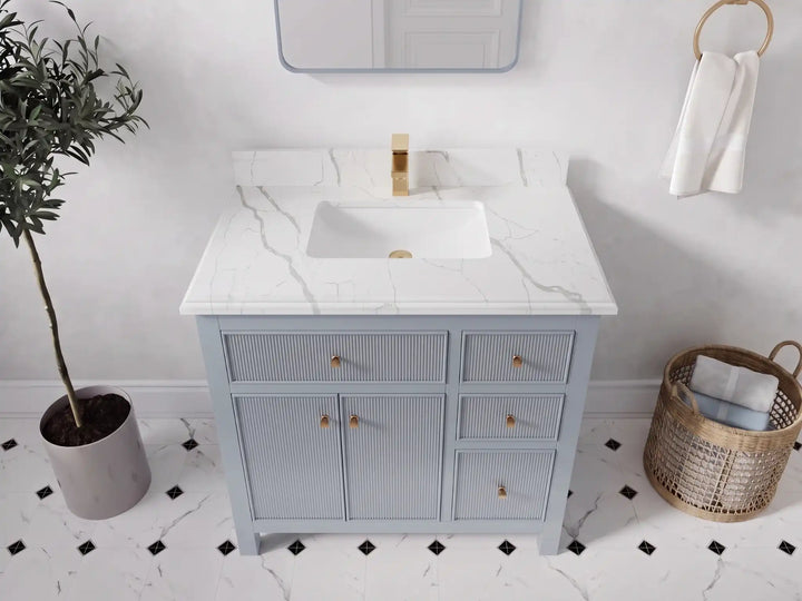 Sonoma 36 in. W x 22 in. D Center Sink Bathroom Vanity - photo 14