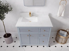 Sonoma 36 in. W x 22 in. D Left Offset Sink Bathroom Vanity - photo 14