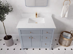 Sonoma 36 in. W x 22 in. D Center Sink Bathroom Vanity - photo 16