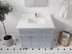 Sonoma 36 in. W x 22 in. D Center Sink Bathroom Vanity - photo 17