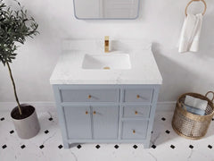Sonoma 36 in. W x 22 in. D Center Sink Bathroom Vanity - photo 18