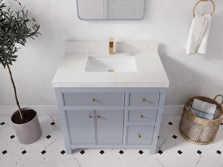 Sonoma 36 in. W x 22 in. D Center Sink Bathroom Vanity - photo 19