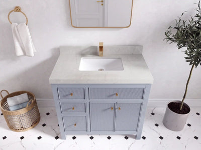 Sonoma 36 in. W x 22 in. D with Center Sink Bathroom Vanity