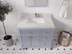 Sonoma 36 in. W x 22 in. D Center Sink Bathroom Vanity - photo 27