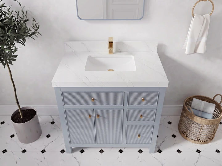 Sonoma 36 in. W x 22 in. D Center Sink Bathroom Vanity - photo 20