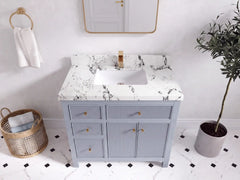 Sonoma 36 in. W x 22 in. D with Center Sink Bathroom Vanity - photo 26