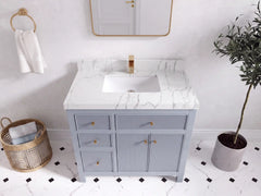 Sonoma 36 in. W x 22 in. D with Center Sink Bathroom Vanity - photo 23