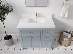 Sonoma 36 in. W x 22 in. D Center Sink Bathroom Vanity - photo 4