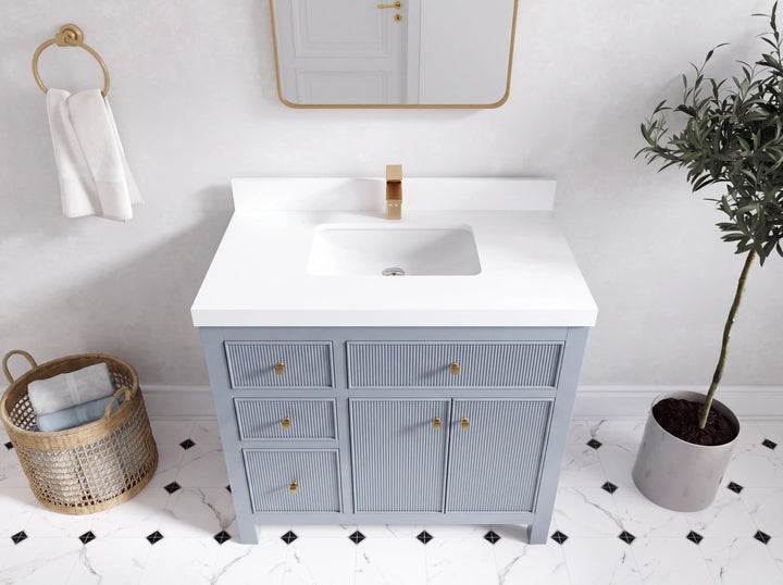 Sonoma 36 in. W x 22 in. D with Center Sink Bathroom Vanity - photo 4