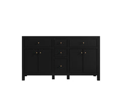 Sonoma 60 in W x 22 in D Free Standing Reeded Double Sink Bathroom Vanity - photo 7