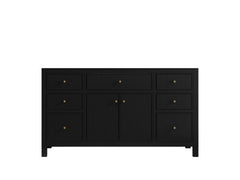 Sonoma 60 in W x 22 in D Free Standing Reeded Single Sink Bathroom Vanity - photo 7