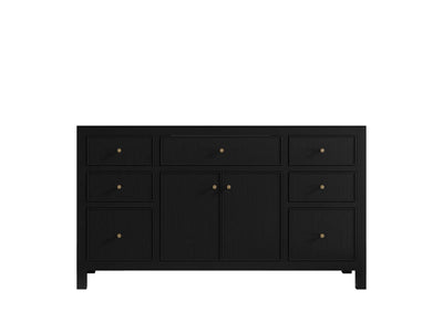 Sonoma 60 in W x 22 in D Free Standing Reeded Single Sink Bathroom Vanity