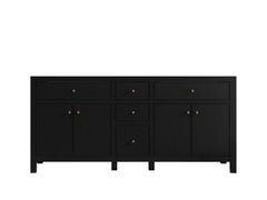 Sonoma 72 in W x 22 in D Free Standing Reeded Double Sink Bathroom Vanity - photo 7