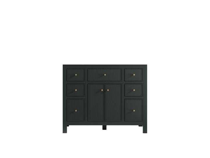 Sonoma 42 in W x 22 in D Free Standing Reeded Single Sink Bathroom Vanity - photo 7